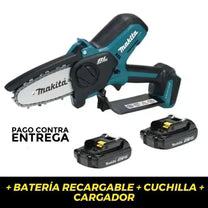 Mini Motosierra De Mano Portatil Recarga Original+ BATERIA EXTRA + Regalos